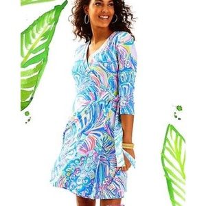 Lilly Pulitzer Emilie Wrap Dress Gillty Pleasure